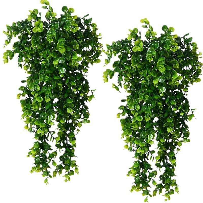 Snake Plant - 1Pcs Artificial 5Forks Rattan Eucalyptus Wall