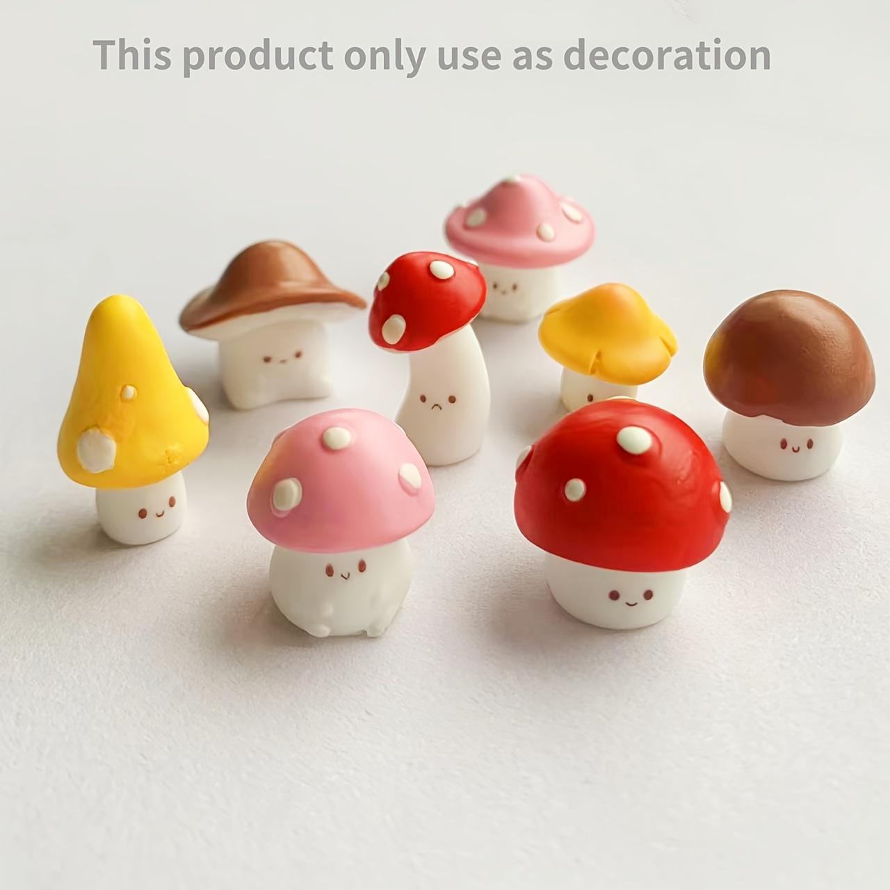 Succulent Set - 8 Pieces of Decorative Art Mini